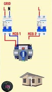 Simple Automatic Change-Over Wiring | Full Step-by-Step Guide (Easy & Safe)