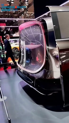 Mercedes Vision V concept which is a futuristic, all-electric luxury van | Japan Mobility Show 2025