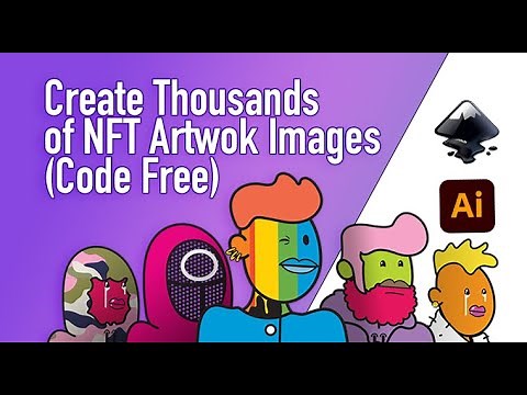 Create Generative NFT Artwork Using Adobe Illustrator & Appsus (Code Free) #nft