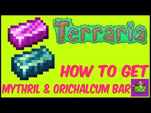 How To Get Mythril & Orichalcum Bars (Step by Step) In Terraria | Terraria 1.4.4.9