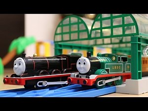 トーマスプラレール はじめて物語 緑のトーマス＆黒いジェームス