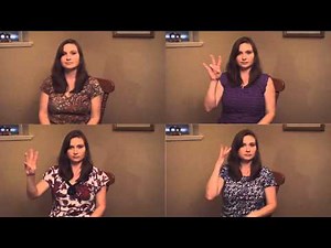 ASL Interpretation of 12 Days of Christmas