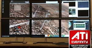 Up to six screens from one AMD Eyefinity graphics card