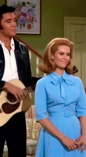 Elvis Presley on the Set of Bewitched With Elizabeth Montgomery ✨ | Rare AI Reimagined Crossover