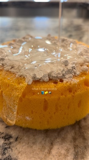 Ella on Instagram: "What I clean weekly to keep things manageable Floors, showers, mirrors, kitchen sink & bathroom sink Nothing fancy, just consistency 🪣🧹🫧🧽 #cleaningtiktok #cleanwithme #cleaningroutine #cleaningtipsandtricks #satisfyingcleaning"