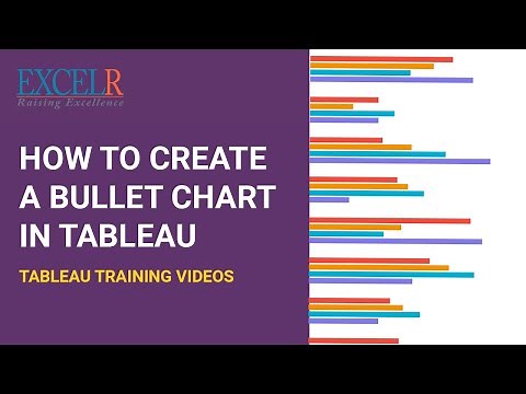 How To Create a Bullet Chart In Tableau | Charts, And Graphs | Tableau Certification - ExcelR