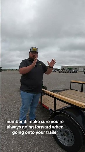 How to safely load your mower onto a trailer!