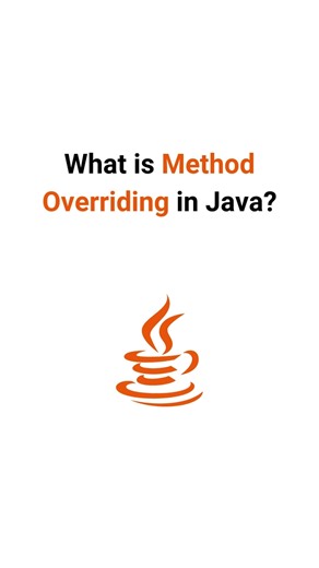 Java Method Overriding Explained in 30 Seconds! 🚀