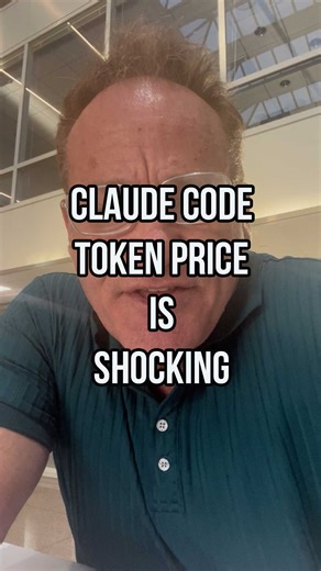 Edward S Honour on Instagram: "Because I’m trying to be more efficient with Claude code. I’m calling my prompts from the command line through an API listener I wrote. The shocking results are what the actual token cost would be if I were not running the $200 a month max plan."
