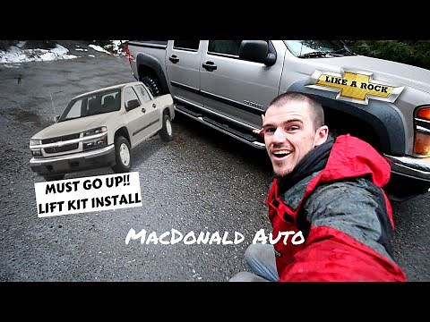 Chevrolet Colorado gets a new Lift kit/Wheel and tire install!!