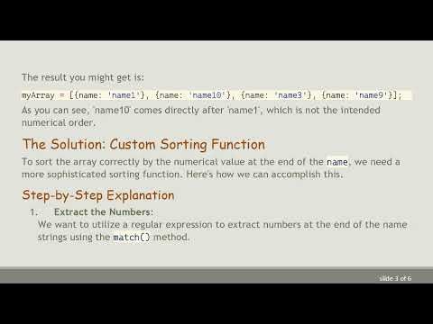 Sort Objects in an Array by Number at the End of Their Names