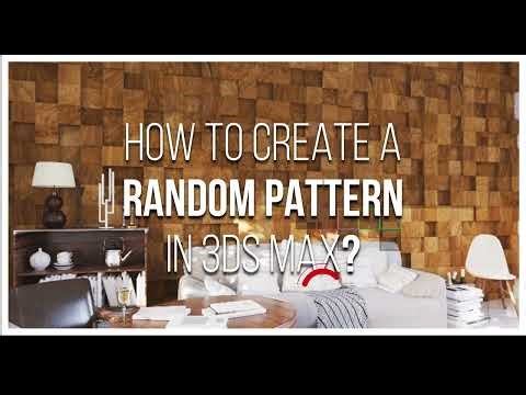 How to Create a Random Pattern in 3ds Max?