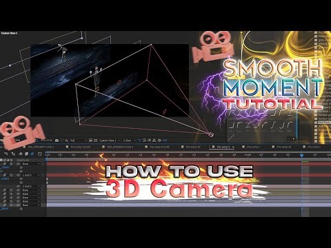 How to use Null and 3D Camera Animation In AfterEffects