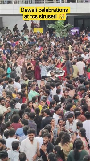 dewali celebrations in tcs siruseri campus 🥳🥳😍#viralvideo #trendingshorts #dailyshorts #chennai