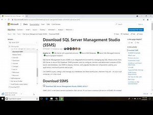 Download Microsoft SQL Server Management Studio SSMS 18.9.2