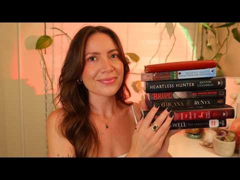 ASMR 8 Books I Read in October 🍁📚 Soft-Spoken 📚 Fantasy, Romance & Thriller ✨ Cozy Book Sounds