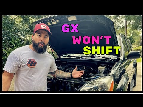 Lexus GX470 stuck in gear, will not shift | Fixed!