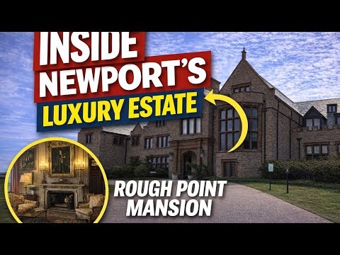 Rough Point Mansion - The Doris Duke Mansion located in Newport, RI - what a fantastic destination!