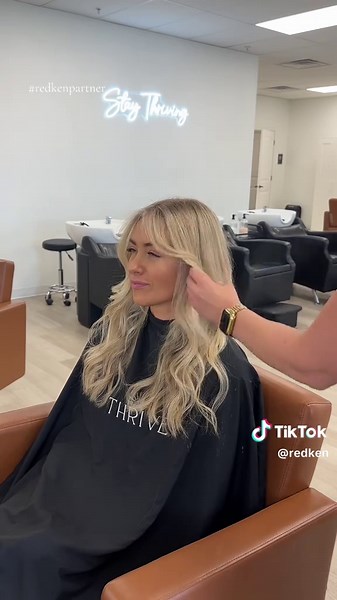 Dreamy White Platinum Blonde by Kenzie Russon