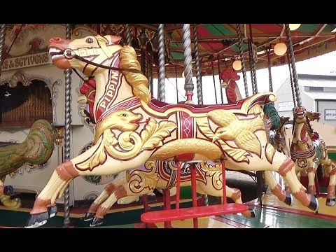 Riding The Victorian Merry Go Round Carousel