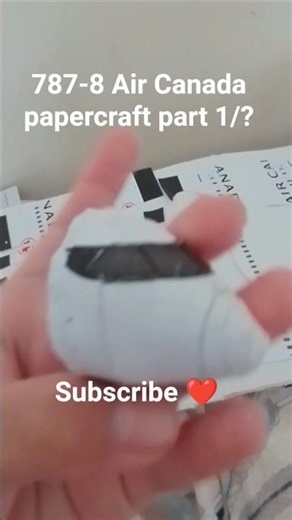 Boeing 787 papercraft #aviation #boeing #b787 #papercrafts