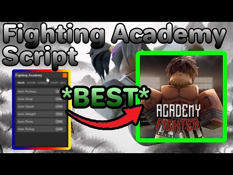 [Best]🥋 Fighting Academy script🥊 , Godmode, Hitbox, Quest, Auto train + More