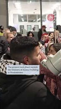 Met Police make arrests over 'intifada' chants at pro-Palestine march in central London