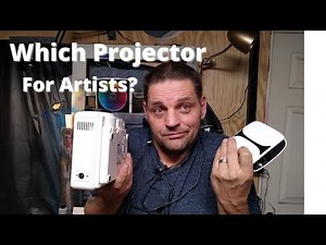 Choosing the BEST projector for ART. Explaining different projector types.