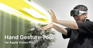 [Released] Hand Gesture tool for Apple Vision Pro has been released!!