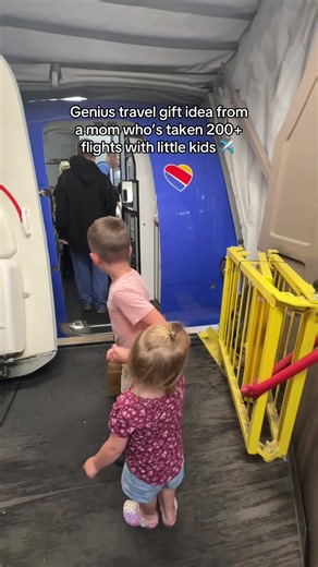 After 200 flights with kids, this is genuinely one of the BEST gifts we’ve ever gotten them ✈️🤍 AD The Yoto Mini has become one of our favorite travel essentials for flights, hotel rooms, road trips, quiet time, and bedtime while traveling. My kids love being able to independently choose their own stories, music, and podcasts just by inserting a card 🎧 And as a parent… I love that it’s screen-free 🙌 If you’re trying to figure out what to gift kids this year, this is one of those gifts that ac