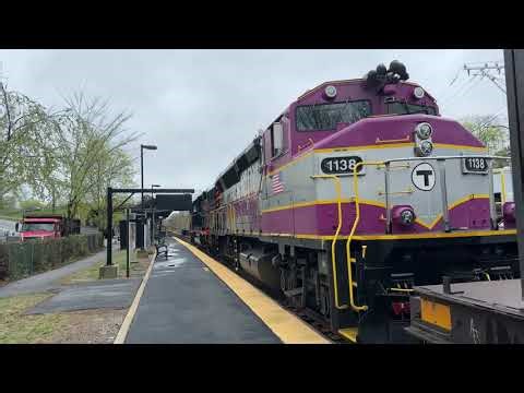 Rare/Special Interest MBTA Commuter Rail and Amtrak Trains in New England - Spring 2025