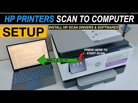 HP Printer Scan To Computer Setup (Complete Setup & Test)