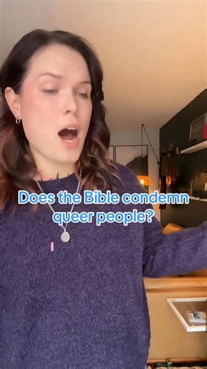 Jaye Brix | Artist on Instagram: "When a story about injustice gets turned into a warning about gay people, something went wrong. Etymology isn’t interpretation. And fear of outsiders has always been easier than self-reflection. Save this one for later! #queertheology #exvangelical #deconstruction #spiritualtrauma #transgender"