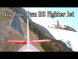 Fly Your Own RC Fighter Jet from the Cockpit with Head Tracking FPV