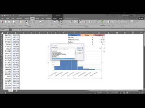 Random Number Generation Function in Excel 2016 to Produce Multiple Distributions