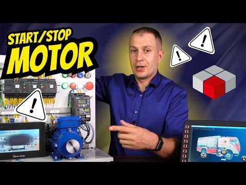 Start/Stop Motor in Ladder Logic and Structured Text | Codesys tutorial