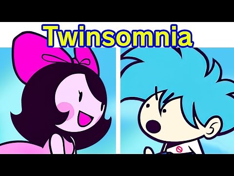 Friday Night Funkin' VS Twinsomnia FULL WEEK + Cutscenes | Twinsomnia Remastered (FNF Mod/Hard)