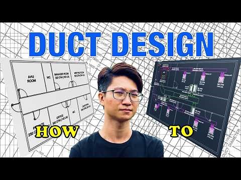 Easy Way to Design Duct for HVAC System (Sizing & Layout)