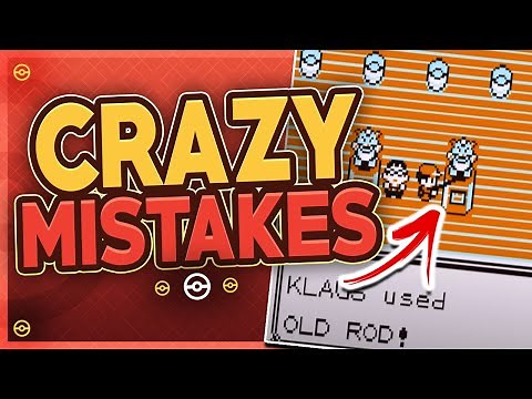 15 CRAZY Errors and Mistakes in Pokémon Games