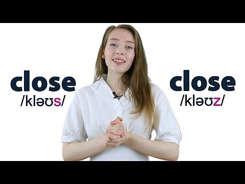 Close vs Close | Learn English Heteronyms
