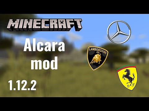 How to download Alcara Realistic car mod for Minecraft 1.12.2 - Tutorial