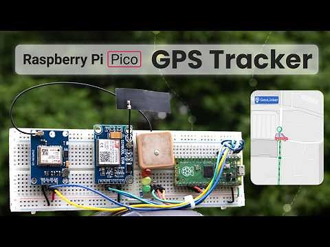 How to build a GPS Tracker using Raspberry Pi Pico | Complete DIY Tutorial with Cloud Mapping