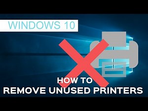 Remove Unused Printers From Your Computer In Windows 10