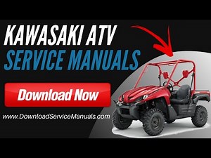 Kawasaki ATV Service Manuals