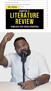 81K views · 1.6K reactions | Literature Review Thesis Proposal Template #drthava #phd #postgraduate #thesis #studytips | Proofreading by a UK PhD | Facebook