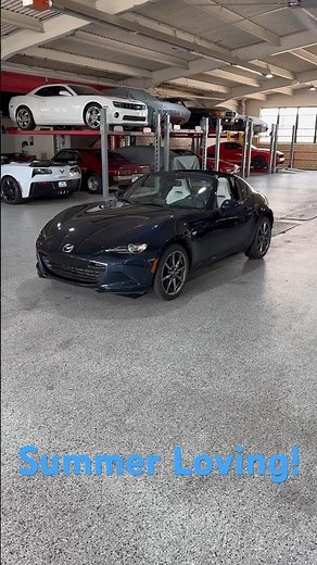 2021 Mazda Miata MX-5 RF Grand Touring 6 speed manual with only 5500 miles!! Sneak peek. For sale.