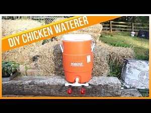 DIY Chicken Waterer