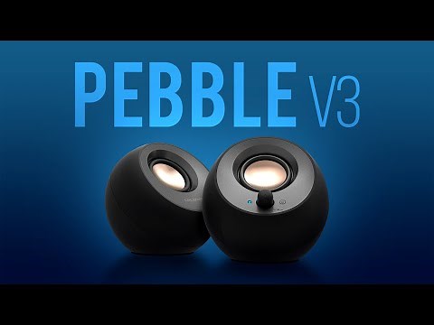 Creative Pebble V3 - Minimalistic 2.0 USB-C Speakers with Bluetooth® 5.0