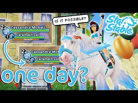 MAX YOUR HORSE In ONE DAY? - Star Stable