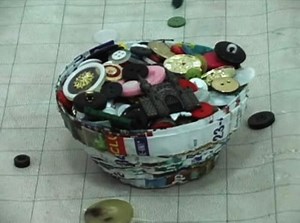 How to Turn Old Magazines into a Coiled Paper Basket